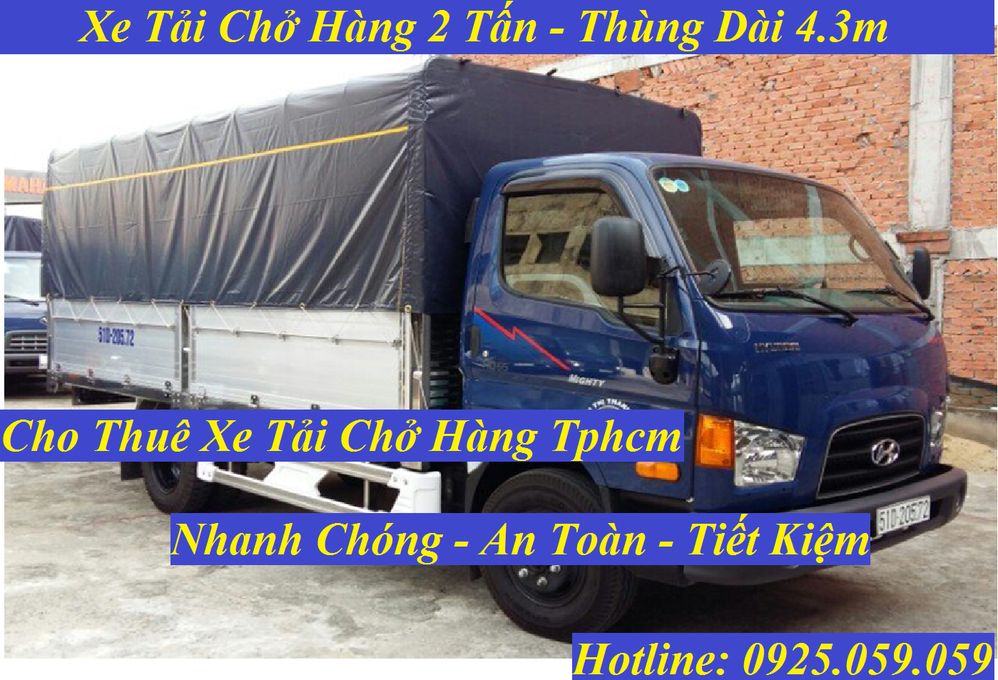 Cho thuê xe tải chở hàng Huyện Củ Chi