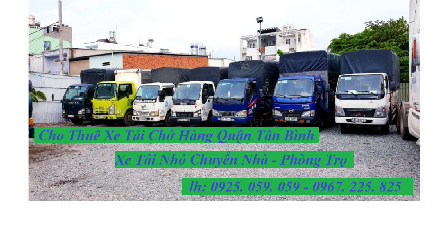 Xe tải chở thuê quận Tân Bình