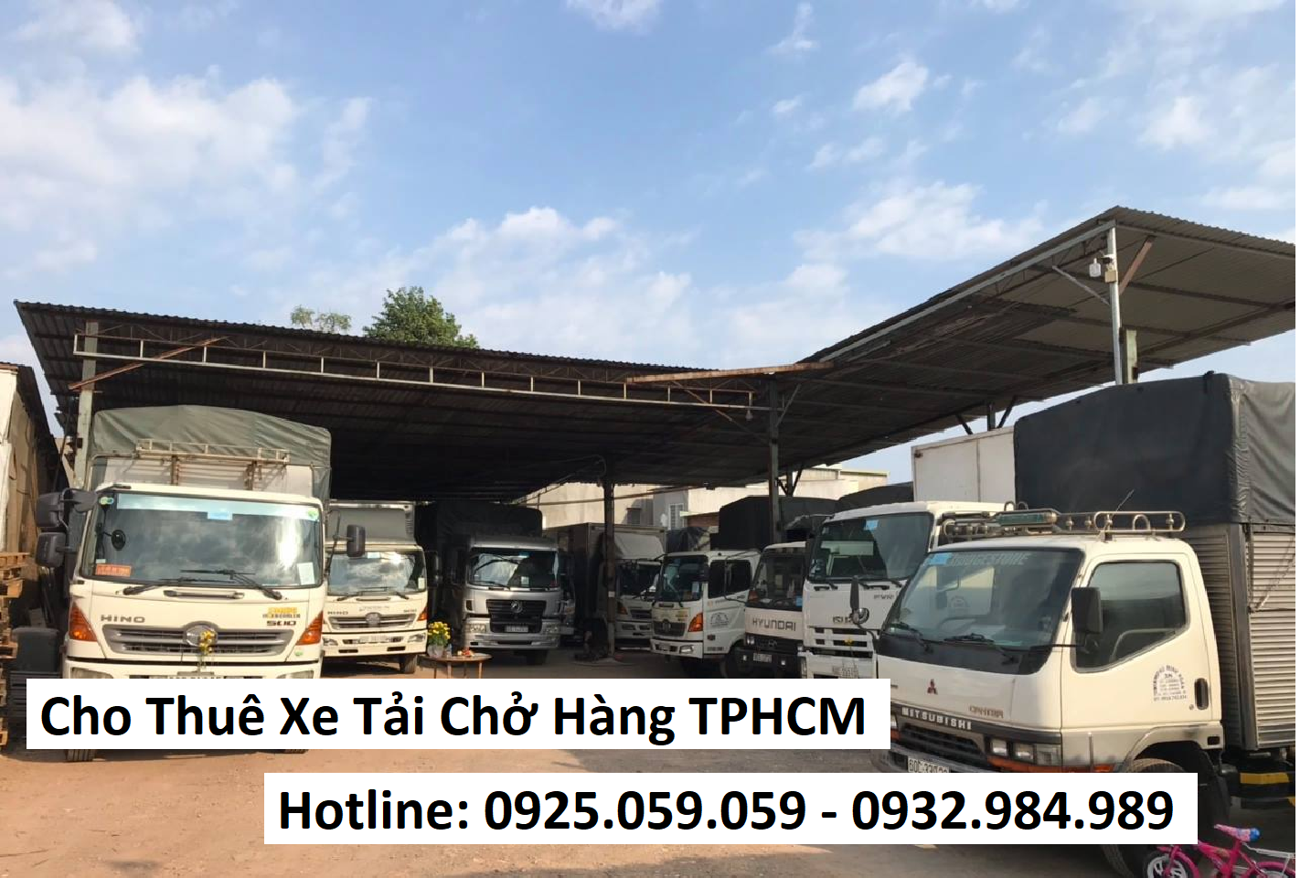 Cho thuê Xe tải chở hàng đi Tỉnh tại TPHCM
